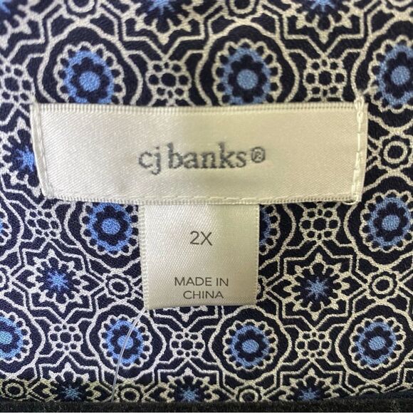 CJ Banks Fringe Sleeve Jacket Sz 2X - Picture 9 of 12